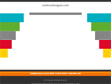 Tablet Screenshot of contructiongear.com